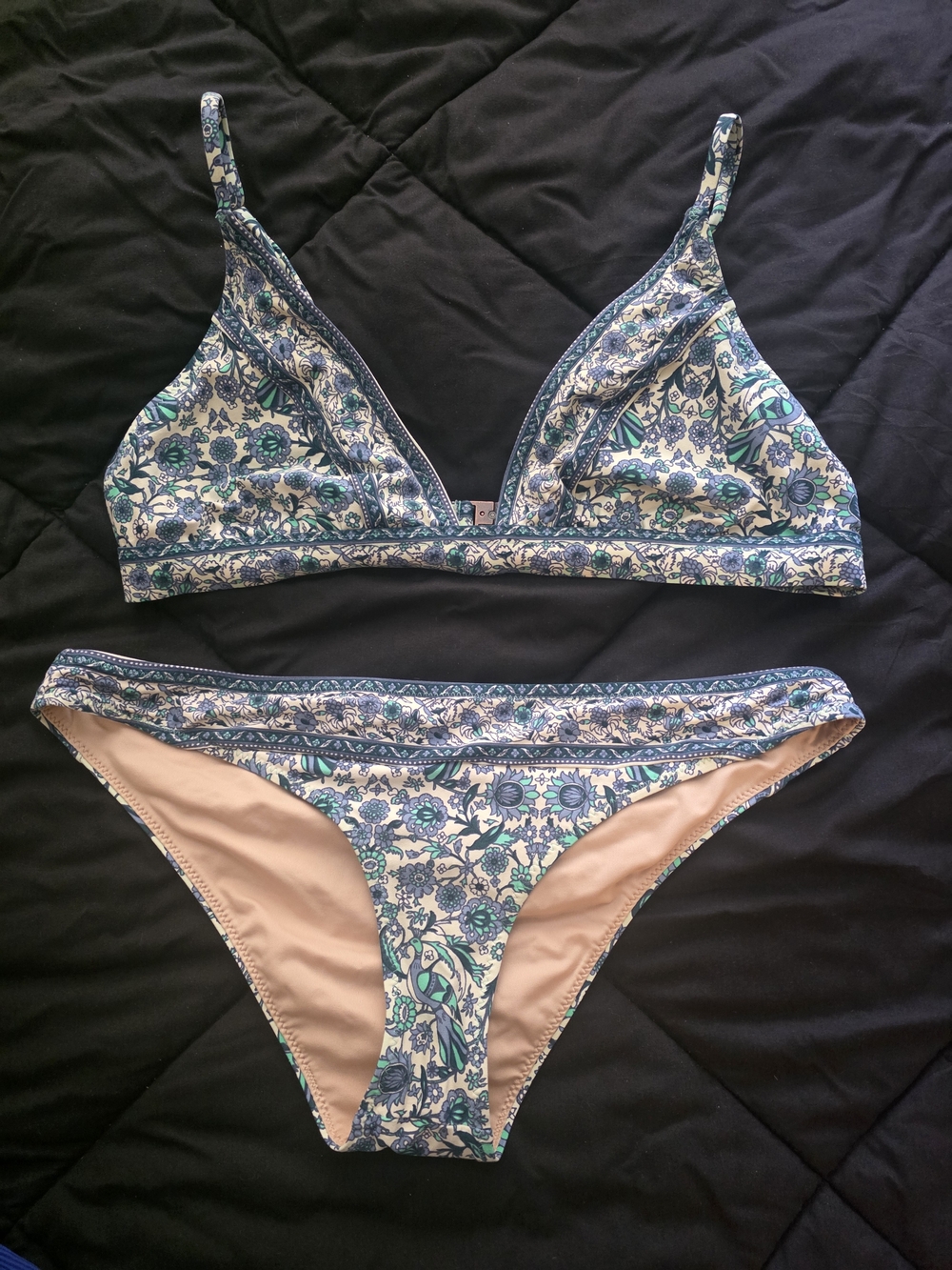 Spell & Gypsy Vintage Peacock Bikini Set - XS